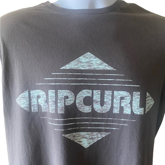 RIP CURL Surf Standard Fit Logo Tee Shirt Men M Medium - Picture 2 of 5